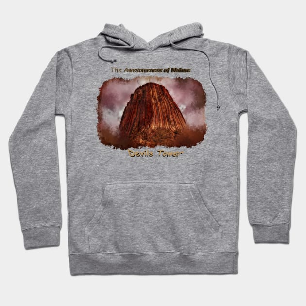 Transcendent Devils Tower Hoodie by TouchingLight